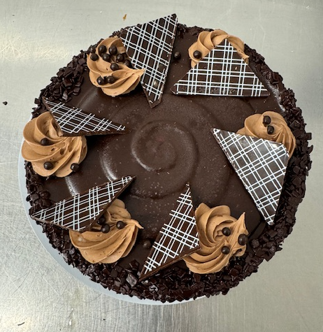 DOUBLE CHOC CHEESECAKE